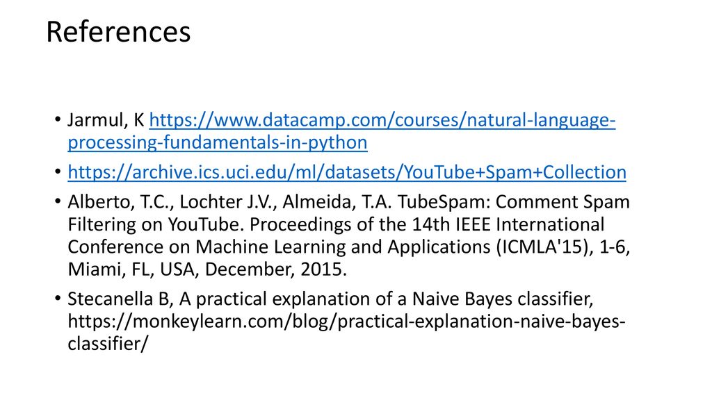 Datacamp sales naive bayes